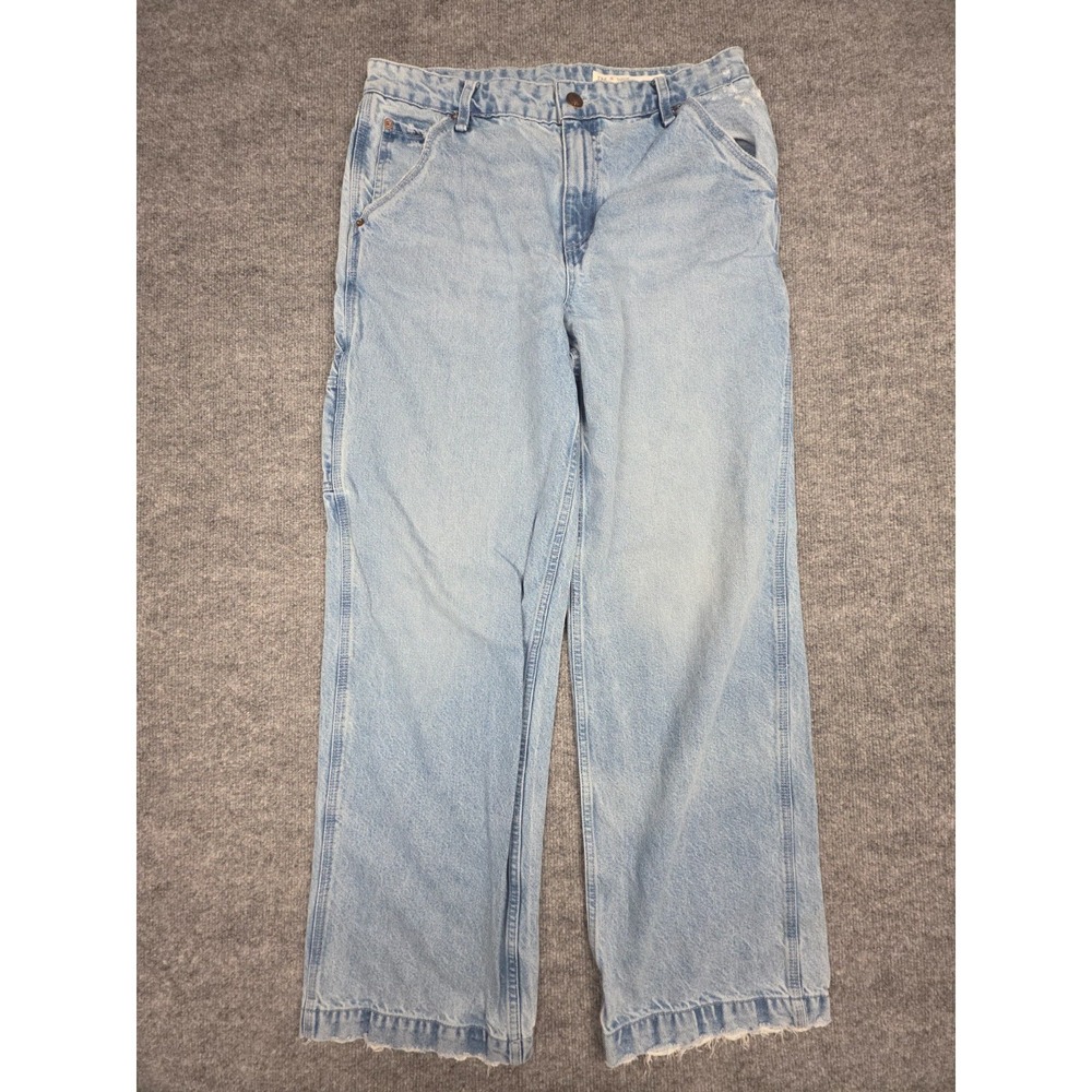 rag & bone Light Blue Wide Leg Jeans- 29